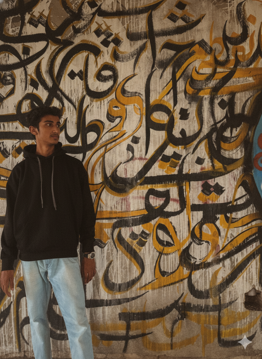 Premium Jet Black Oversized Hoodie 300+GSM – Stylish Winter Hoodies & Sweatshirts for Unisex